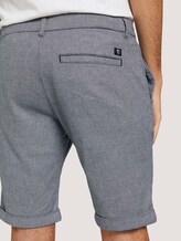 Chino Slim Shorts - Männer - navy white dobby yarn dye Chino Slim Shorts - Männer - navy white dobby yarn dye - 10 - TOM TAILOR Denim