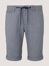 Chino Slim Shorts - Männer - navy white dobby yarn dye Chino Slim Shorts - Männer - navy white dobby yarn dye - 7 - TOM TAILOR Denim