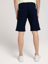 Leinen Chino Slim Shorts mit Leinen - Männer - Sky Captain Blue Leinen Chino Slim Shorts mit Leinen - Männer - Sky Captain Blue - 2 - TOM TAILOR Denim