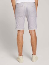 Leinen Chino Slim Shorts mit Leinen - Männer - beige white Leinen Chino Slim Shorts mit Leinen - Männer - beige white - 2 - TOM TAILOR Denim