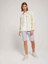 Leinen Chino Slim Shorts mit Leinen - Männer - beige white Leinen Chino Slim Shorts mit Leinen - Männer - beige white - 3 - TOM TAILOR Denim