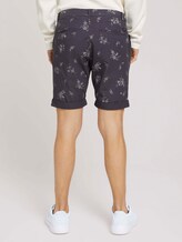 Chino Slim Shorts - Männer - navy shredded flower print Chino Slim Shorts - Männer - navy shredded flower print - 2 - TOM TAILOR Denim