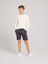 Chino Slim Shorts - Männer - navy shredded flower print Chino Slim Shorts - Männer - navy shredded flower print - 3 - TOM TAILOR Denim