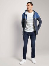 Maritimes T-Shirt mit Streifen - Männer - Off White Maritimes T-Shirt mit Streifen - Männer - Off White - 3 - TOM TAILOR