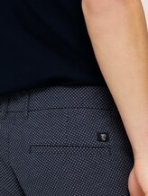 Chino Shorts mit feiner Struktur - Männer - navy white minimal Chino Shorts mit feiner Struktur - Männer - navy white minimal - 10 - TOM TAILOR Denim
