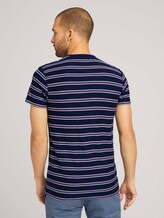 Gestreiftes T-Shirt - Männer - Dark Blue Gestreiftes T-Shirt - Männer - Dark Blue - 2 - TOM TAILOR
