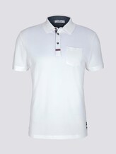 Strukturiertes Poloshirt - Männer - Off White Strukturiertes Poloshirt - Männer - Off White - 7 - TOM TAILOR
