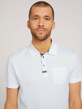 Strukturiertes Poloshirt - Männer - Off White Strukturiertes Poloshirt - Männer - Off White - 9 - TOM TAILOR