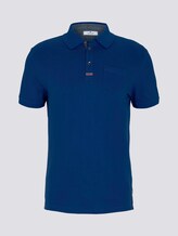 Strukturiertes Poloshirt - Männer - after dark blue Strukturiertes Poloshirt - Männer - after dark blue - 7 - TOM TAILOR