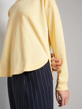 Loose Fit Sweatshirt - Frauen - soft yellow Loose Fit Sweatshirt - Frauen - soft yellow - 10 - TOM TAILOR Denim