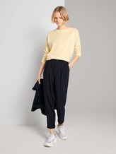 Loose Fit Sweatshirt - Frauen - soft yellow Loose Fit Sweatshirt - Frauen - soft yellow - 3 - TOM TAILOR Denim