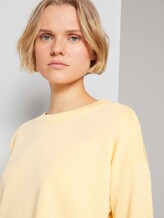 Loose Fit Sweatshirt - Frauen - soft yellow Loose Fit Sweatshirt - Frauen - soft yellow - 9 - TOM TAILOR Denim