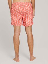 Gemusterte Badeshorts - Männer - orange big triangle print Gemusterte Badeshorts - Männer - orange big triangle print - 2 - TOM TAILOR Denim