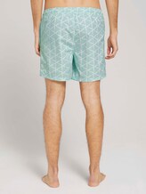 Gemusterte Badeshorts - Männer - mint big triangle print Gemusterte Badeshorts - Männer - mint big triangle print - 2 - TOM TAILOR Denim