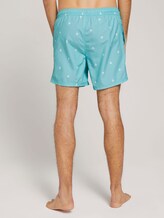 Gemusterte Badeshorts - Männer - blue white summer palm print Gemusterte Badeshorts - Männer - blue white summer palm print - 2 - TOM TAILOR Denim