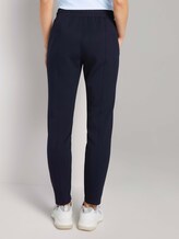 Loose Fit Hose mit Tunnelzug - Frauen - Sky Captain Blue Loose Fit Hose mit Tunnelzug - Frauen - Sky Captain Blue - 2 - TOM TAILOR