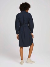 Hemdkleid mit Falten - Frauen - Sky Captain Blue Hemdkleid mit Falten - Frauen - Sky Captain Blue - 2 - Mine to five