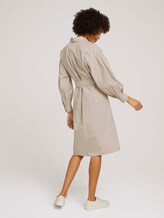 Hemdkleid mit Falten - Frauen - linen beige Hemdkleid mit Falten - Frauen - linen beige - 2 - Mine to five