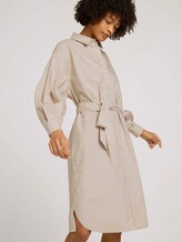 Hemdkleid mit Falten - Frauen - linen beige Hemdkleid mit Falten - Frauen - linen beige - 5 - Mine to five
