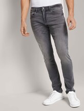 Troy Slim Jeans - Männer - clean mid stone grey denim Troy Slim Jeans - Männer - clean mid stone grey denim - 1 - TOM TAILOR