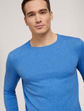 Basic Pullover - Männer - bright ibiza blue Basic Pullover - Männer - bright ibiza blue - 9 - TOM TAILOR