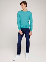 Basic Pullover - Männer - dusty aqua Basic Pullover - Männer - dusty aqua - 3 - TOM TAILOR