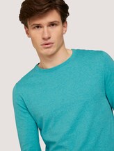 Basic Pullover - Männer - dusty aqua Basic Pullover - Männer - dusty aqua - 9 - TOM TAILOR
