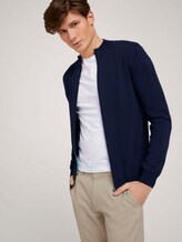 Basic Jacke mit Stehkragen - Männer - Dark Blue Basic Jacke mit Stehkragen - Männer - Dark Blue - 5 - TOM TAILOR