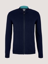 Basic Jacke mit Stehkragen - Männer - Dark Blue Basic Jacke mit Stehkragen - Männer - Dark Blue - 7 - TOM TAILOR