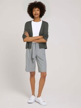 Cardigan mit Bio-Baumwolle - Frauen - deep leaf green Cardigan mit Bio-Baumwolle - Frauen - deep leaf green - 3 - Mine to five