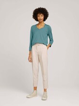 Pullover mit Bio-Baumwolle - Frauen - Mineral Stone Blue Pullover mit Bio-Baumwolle - Frauen - Mineral Stone Blue - 3 - Mine to five