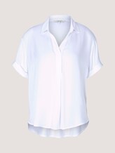 T-Shirt mit Kragen - Frauen - White T-Shirt mit Kragen - Frauen - White - 7 - Mine to five