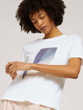 T-Shirt mit Print - Frauen - Whisper White T-Shirt mit Print - Frauen - Whisper White - 5 - Mine to five