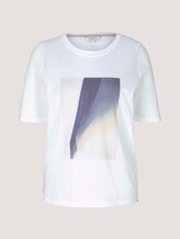 T-Shirt mit Print - Frauen - Whisper White T-Shirt mit Print - Frauen - Whisper White - 7 - Mine to five