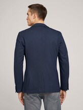 Jersey-Sakko - Männer - knitted blue pattern Jersey-Sakko - Männer - knitted blue pattern - 2 - TOM TAILOR