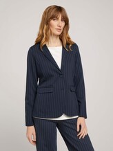 gestreifter Blazer - Frauen - navy pin stripe gestreifter Blazer - Frauen - navy pin stripe - 1 - TOM TAILOR