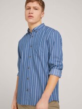 gestreiftes Hemd - Männer - blue irregular bold stripe gestreiftes Hemd - Männer - blue irregular bold stripe - 5 - TOM TAILOR Denim