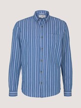 gestreiftes Hemd - Männer - blue irregular bold stripe gestreiftes Hemd - Männer - blue irregular bold stripe - 7 - TOM TAILOR Denim