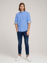 strukturiertes Hemd - Männer - light blue white structure strukturiertes Hemd - Männer - light blue white structure - 3 - TOM TAILOR Denim