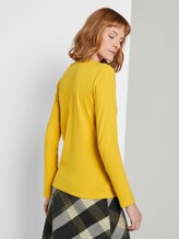 Henley-Langarmshirt - Frauen - california sand yellow Henley-Langarmshirt - Frauen - california sand yellow - 2 - TOM TAILOR