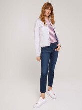 gestreiftes Langarmshirt - Frauen - lilac offwhite stripe gestreiftes Langarmshirt - Frauen - lilac offwhite stripe - 3 - TOM TAILOR