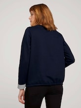 Sweatshirt mit Bio-Baumwolle - Frauen - Sky Captain Blue Sweatshirt mit Bio-Baumwolle - Frauen - Sky Captain Blue - 2 - TOM TAILOR