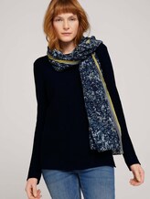 gemusterter Schal - Frauen - Sky Captain Blue gemusterter Schal - Frauen - Sky Captain Blue - 5 - TOM TAILOR