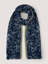gemusterter Schal - Frauen - Sky Captain Blue gemusterter Schal - Frauen - Sky Captain Blue - 7 - TOM TAILOR