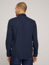 gemustertes Hemd - Männer - navy base white element design gemustertes Hemd - Männer - navy base white element design - 2 - TOM TAILOR