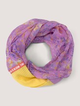 gemusterter Schlauchschal - Frauen - lilac yellow flower design gemusterter Schlauchschal - Frauen - lilac yellow flower design - 7 - TOM TAILOR