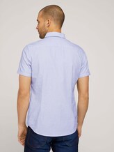 kurzärmliges Hemd - Männer - white navy structure kurzärmliges Hemd - Männer - white navy structure - 2 - TOM TAILOR