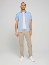 kurzärmliges Hemd - Männer - light blue white structure kurzärmliges Hemd - Männer - light blue white structure - 3 - TOM TAILOR