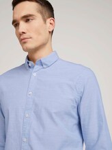 Hemd mit Bio-Baumwolle - Männer - light blue chambray Hemd mit Bio-Baumwolle - Männer - light blue chambray - 9 - TOM TAILOR