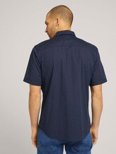 gemustertes Hemd - Männer - navy white blue element design gemustertes Hemd - Männer - navy white blue element design - 2 - TOM TAILOR